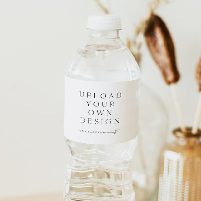 Custom Upload Your Own Water Bottle Label (Creator Uploaded)