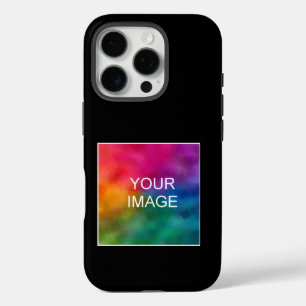 Custom Upload Your Photo Image or Logo to Tough iPhone 16 Pro Case