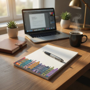 Custom Urban-Themed Writing Pad