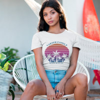 Custom Vacation Beach Cruise Palm Tree Women's