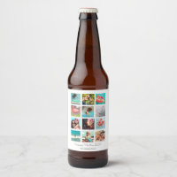 Custom Vacation Overview | Instagram | Beer Label