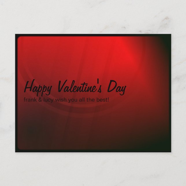 Custom Valentine's Day Card (Front)