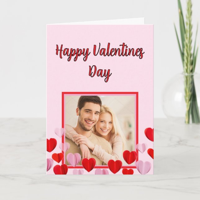 Custom Valentines Day Card (Front)