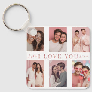 Custom Valentine's Day Keychain   Couple Gift