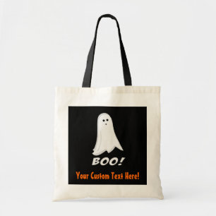 Custom Value-Priced Kids Ghost Halloween Treat Bag