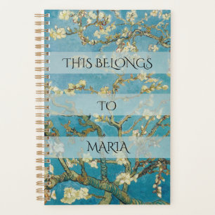 Custom Van Gogh Almond Blossom (1890) Planner