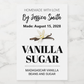 Custom Vanilla Sugar Label AF_01sq