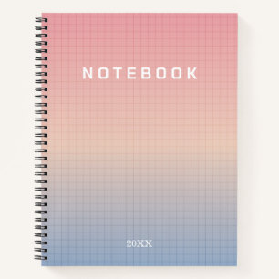 Custom Vaporwave Notebook