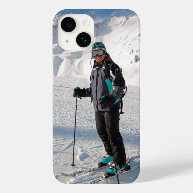 Custom Vertical Photo Template Case-Mate iPhone Case (Back)
