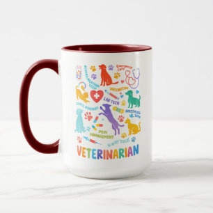 Custom Veterinarian Mug   Vet Doctor’s Day