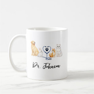 Custom Veterinarian   Personalized  Doctor’s Day Coffee Mug