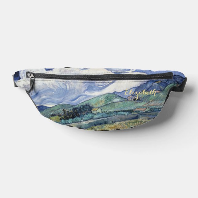 Custom Vincent Van Gogh Art Travel Waist Crossbody Bum Bags (Lay Down)