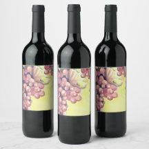 Custom Vineyard Wine Bottle Labels