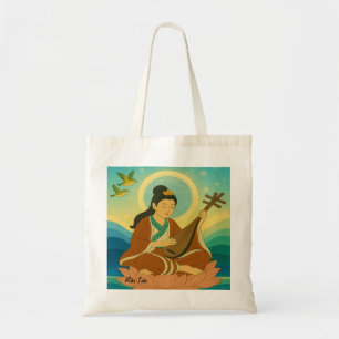 Custom Vintage Aesthetic Japan Lucky Goddess Myth  Tote Bag