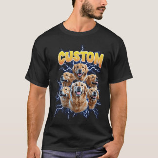 Custom Vintage Bootleg Pet family T-Shirt