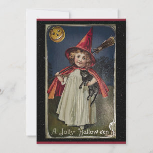 Custom Vintage Cat Illustration Card