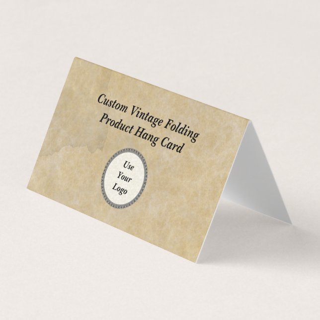Custom Vintage Display Hang Package Header Card (Front)