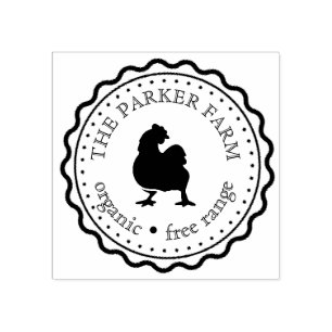 Custom Vintage Egg Stamp