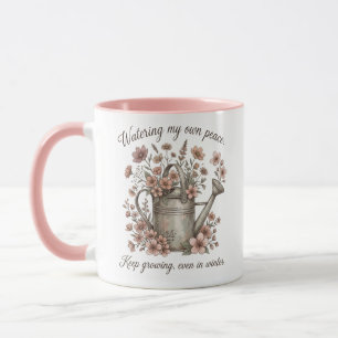 Custom Vintage Floral Botanical Mug