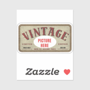 CUSTOM VINTAGE LIMITED EDITION PERSONALIZE PHOTO