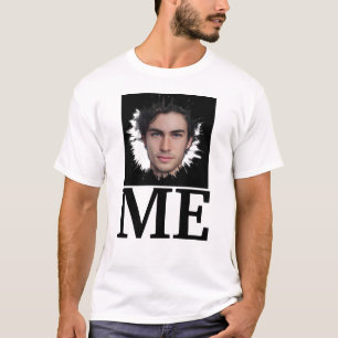 Custom vintage me photo in a hole template T-Shirt