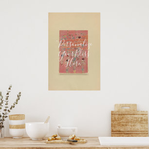 CUSTOM Vintage Okinawan Bingata Pattern Print