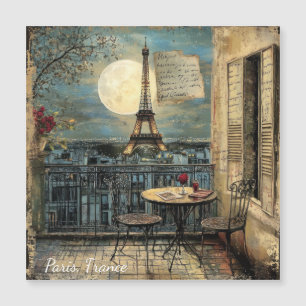 Custom Vintage Paris Eiffel Tower Romantic Art