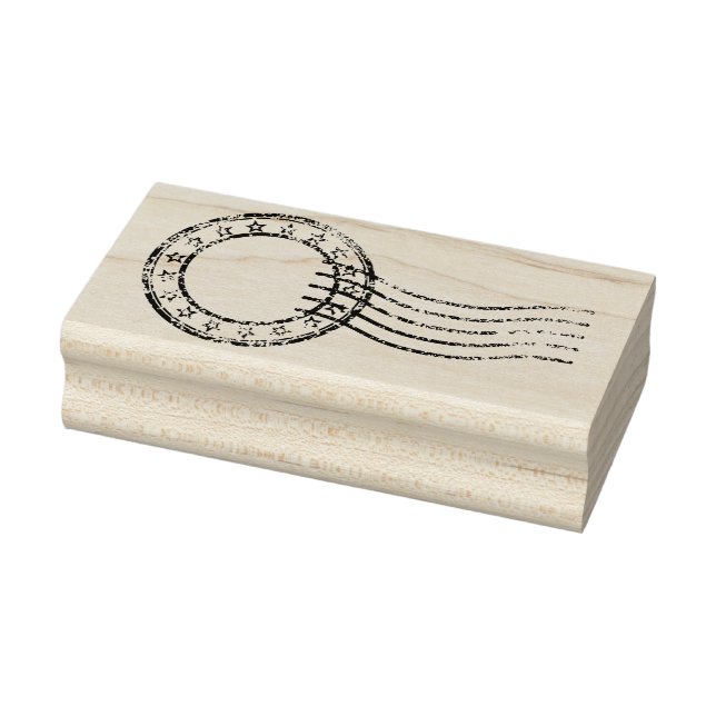 Custom Vintage Postmark Rubber Stamp (Stamp)