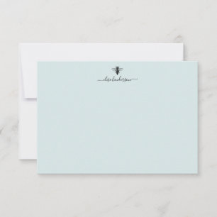 Custom Vintage Queen Bee Note Card