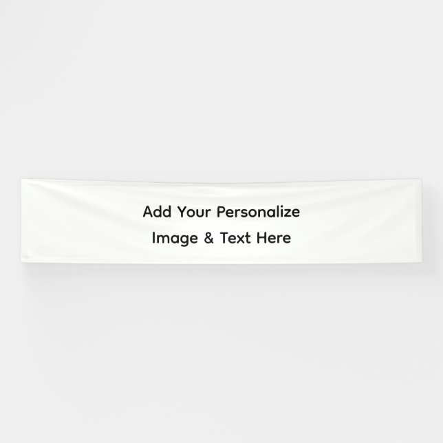 Custom | Vinyl Banner, 2.5' x 12' Banner (Horizontal)