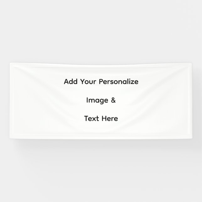 Custom | Vinyl Banner, 2.5' x 6' Banner (Horizontal)
