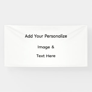 Custom Vinyl Banner, 4' x 8' Banner