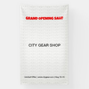 Custom Vinyl Banners Holiday & Biz Use