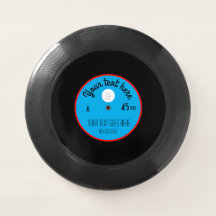 Custom Vinyl Record Photo Wham-O Frisbee