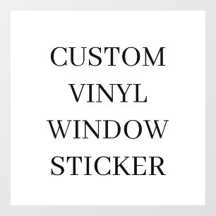 Custom Vinyl Window Decal Sticker Add Your Logo