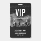 Custom VIP All Access Pass Concert Badge