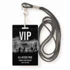 Custom VIP All Access Pass Concert Badge