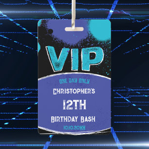 Custom VIP Birthday ID Badge