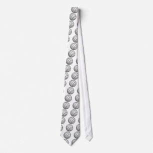 Custom VolleyBall Sports Product Tie