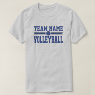 Custom Volleyball Team Name Template T-Shirt