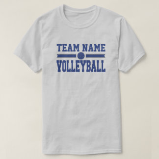 Custom Volleyball Team Name Template T-Shirt