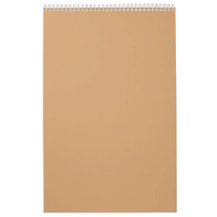Custom Wall Calendar – Minimalist Warm Sand