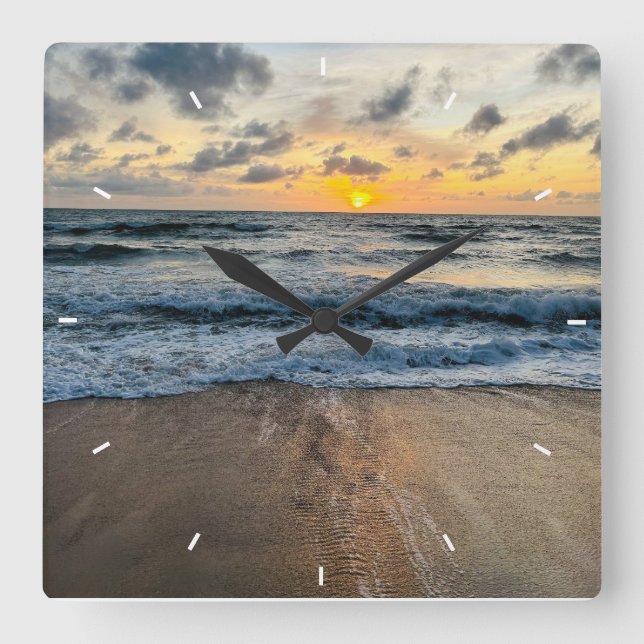 Custom Wall Clock (Add Your Own Photo and/or text) (Front)