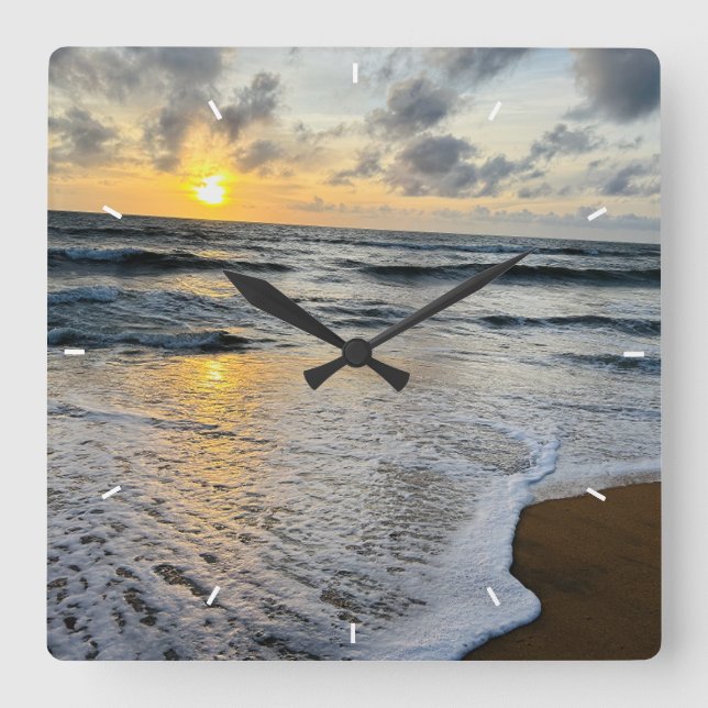 Custom Wall Clock (Add Your Own Photo and/or text) (Front)