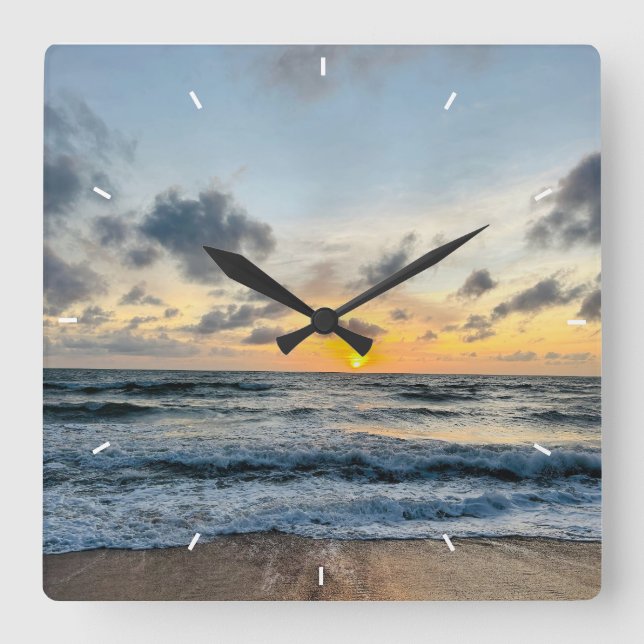Custom Wall Clock (Add Your Own Photo and/or text) (Front)