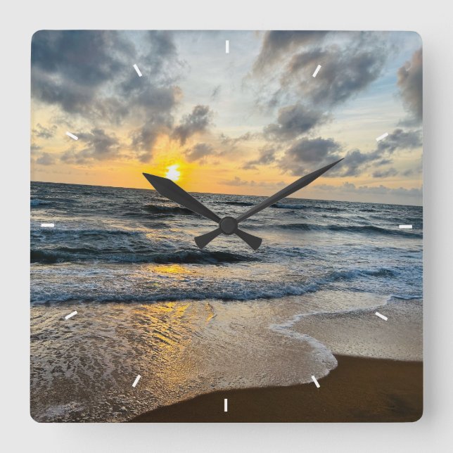 Custom Wall Clock (Add Your Own Photo and/or text) (Front)