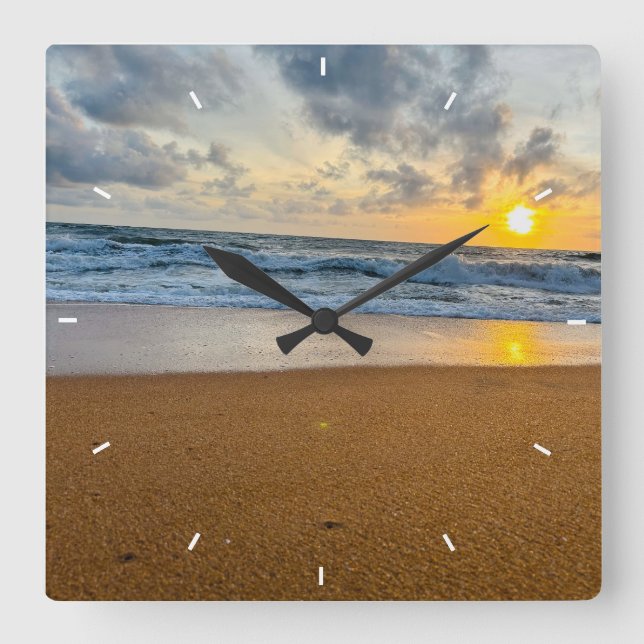 Custom Wall Clock (Add Your Own Photo and/or text) (Front)