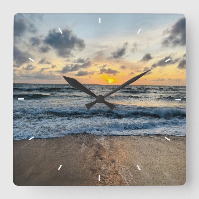 Custom Wall Clock (Add Your Own Photo and/or text) (Front)