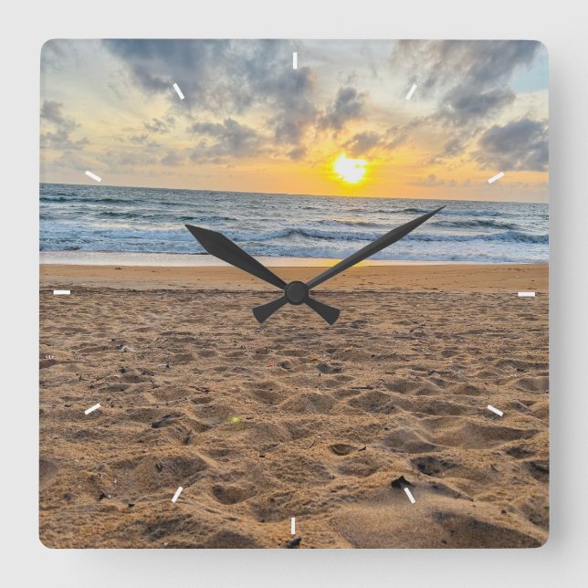 Custom Wall Clock (Add Your Own Photo and/or text) (Front)