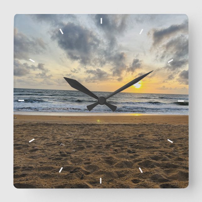 Custom Wall Clock (Add Your Own Photo and/or text) (Front)